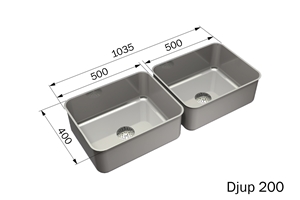 Sink BD-50 (double)