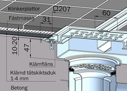 Clinker floor K5